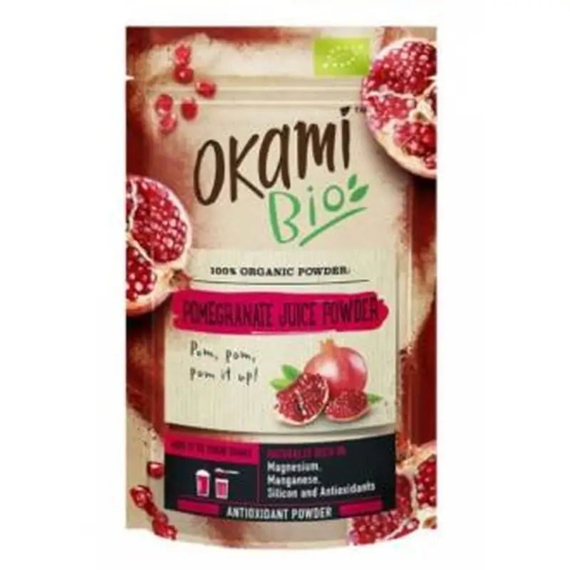 Okami Bio Zumo De Granada En Polvo 150Gr. Bio Sg Vegan