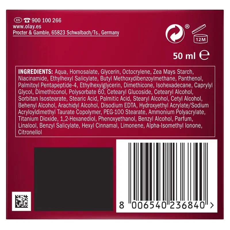 Olay Regenerist 3 Areas Day Cream Spf30 50Ml