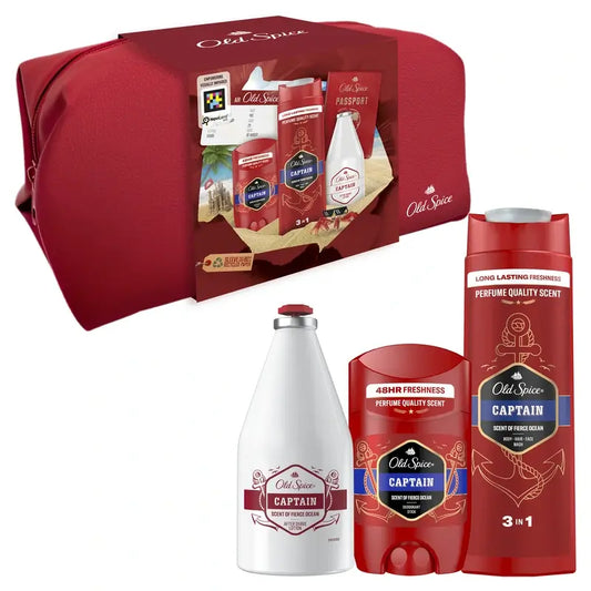 Old Spice Captain Traveller Gift Set with Shower Gel