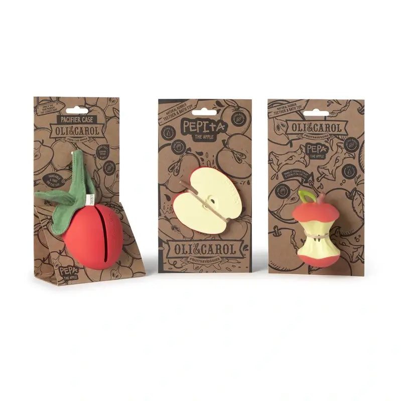 Oli&Carol Pepa The Apple Pacifier Case , 1 unit