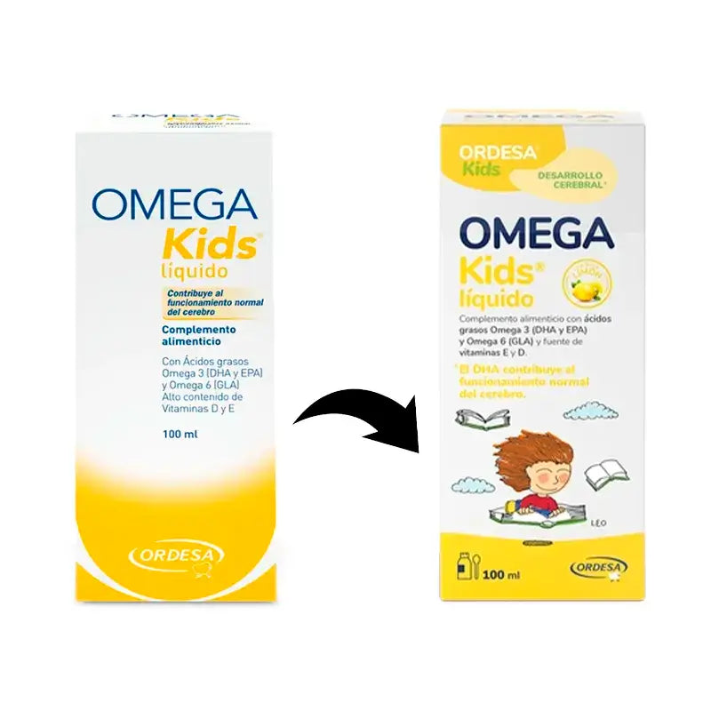 Omegakids Lemon Flavoured Emulsion, 100 ml