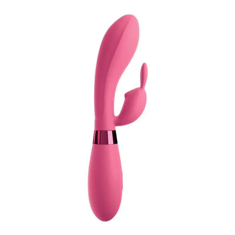 Omg Selfie Silicone Vibrator Rabbit Pink