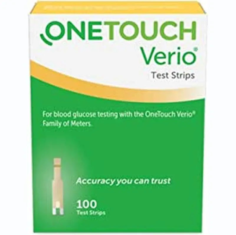 ONETOUCH Verio tiras reactivas glucemia 100 unidades