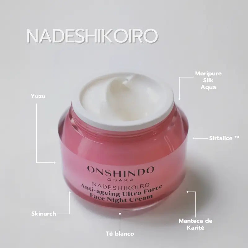 Onshindo Osaka Nadeshikoiro Anti-Aging Night Cream for Dry Skin, 50 ml