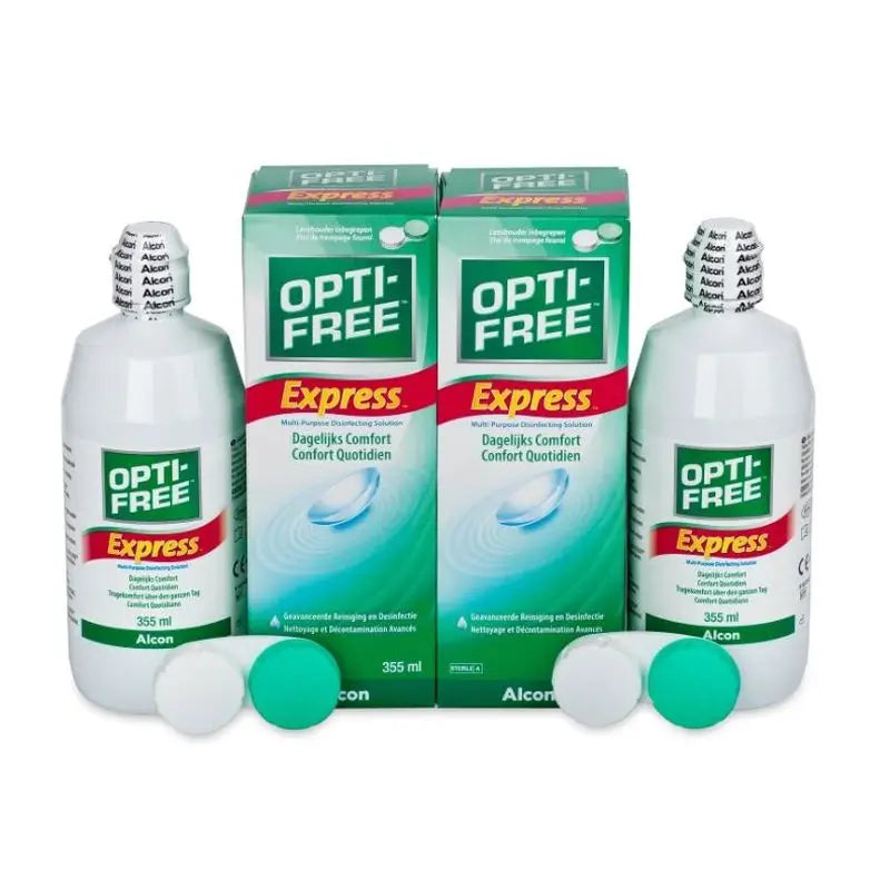 Opti-Free  Express, Líquido De Lentillas, 2x355 ml