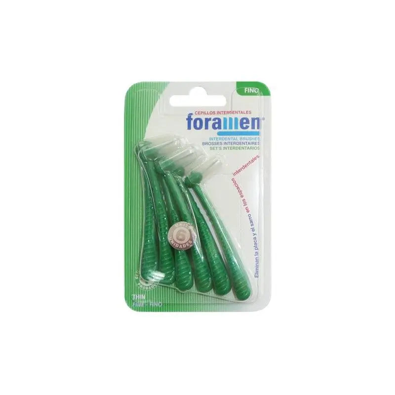 Oradent Cepillo Interdental Fino 6Ud. 