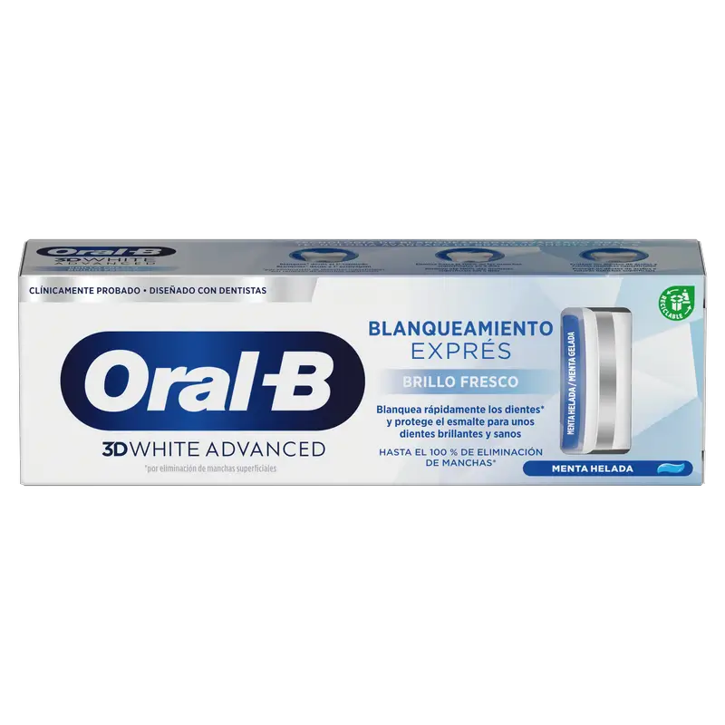 Oral-B Braun 3D Whit Express Fresh Shine 75Ml