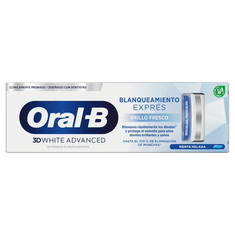 Oral-B Braun 3D Whit Express Fresh Shine 75Ml