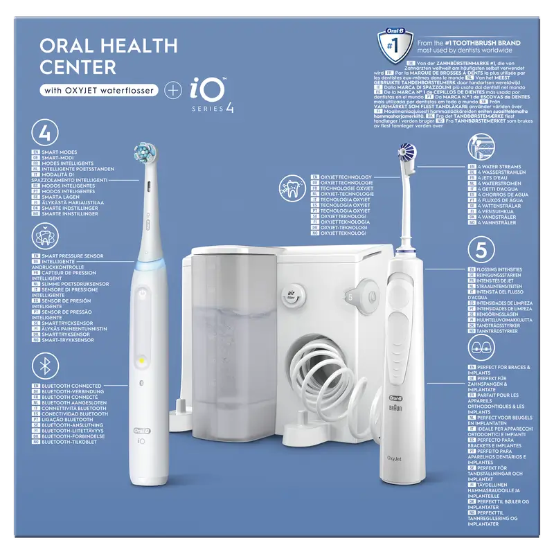 Oral-B Braun Dental Centre iO 4 + Oxyjet