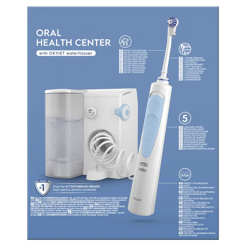 Oral-B Braun Oxyjet Dental Centre Md20