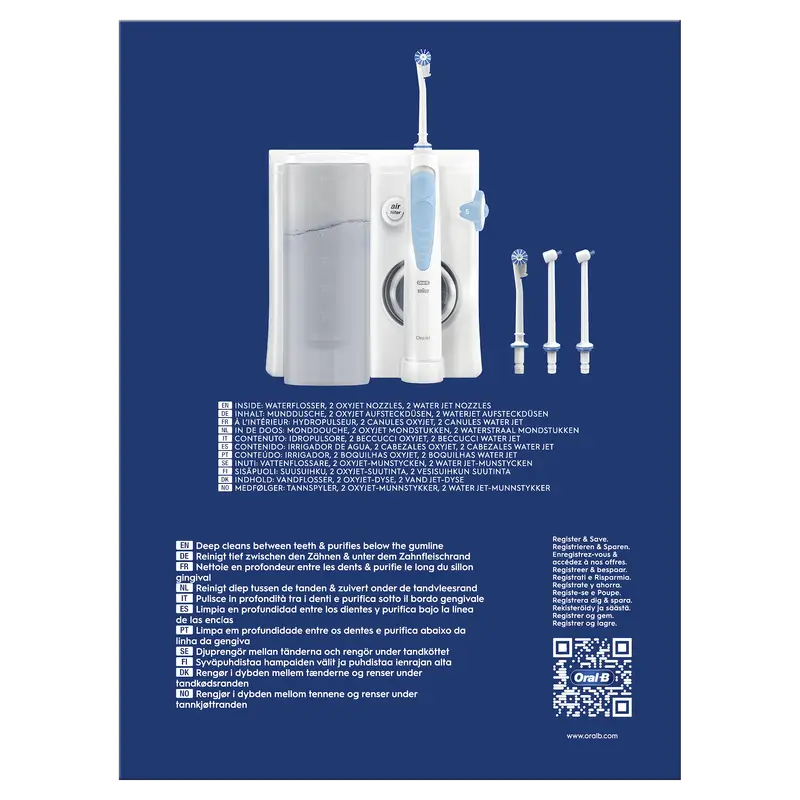 Oral-B Braun Oxyjet Dental Centre Md20