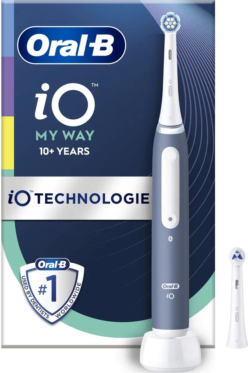 Oral-B Braun Braun iO4 My Way Electric Toothbrush Blue