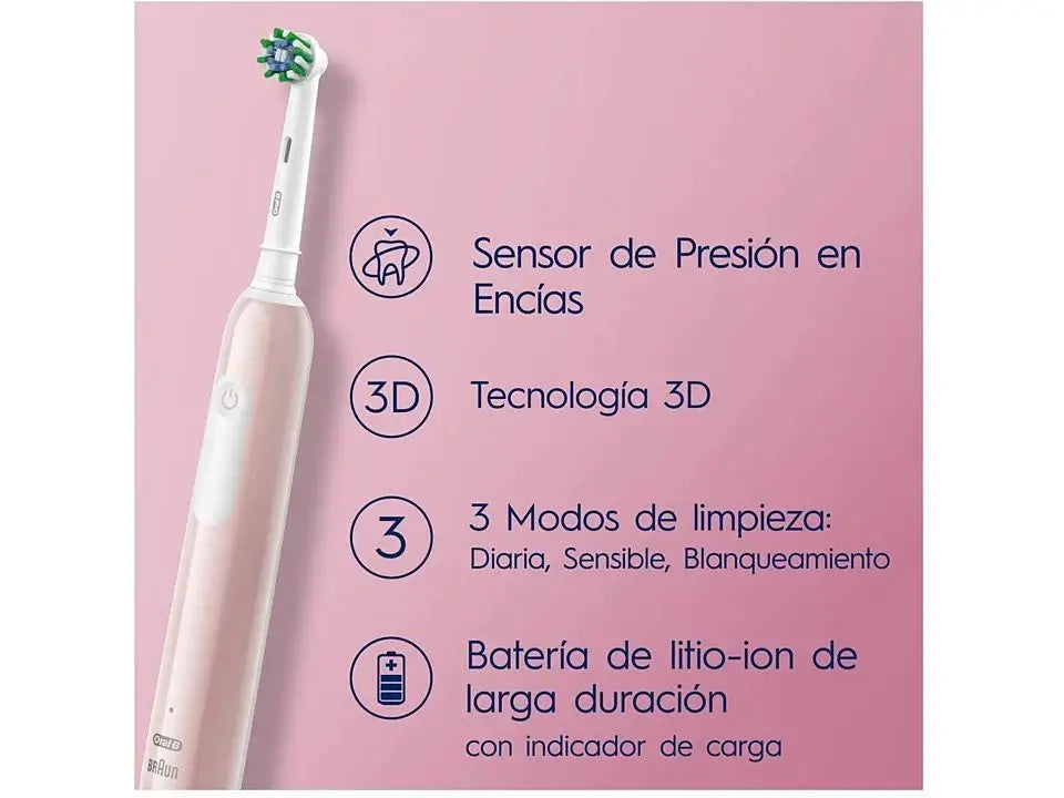 Oral-B Braun Braun Pro 1 Electric Toothbrush Pink