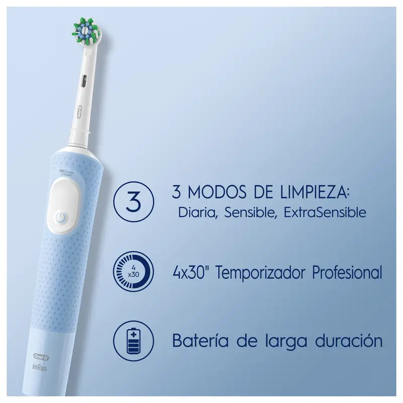 Oral-B Braun Braun Vitality Pro Rechargeable Toothbrush Blue