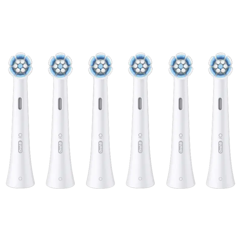 Oral-B Braun iO Gentle Care Replacement Brushes, 6 pcs.