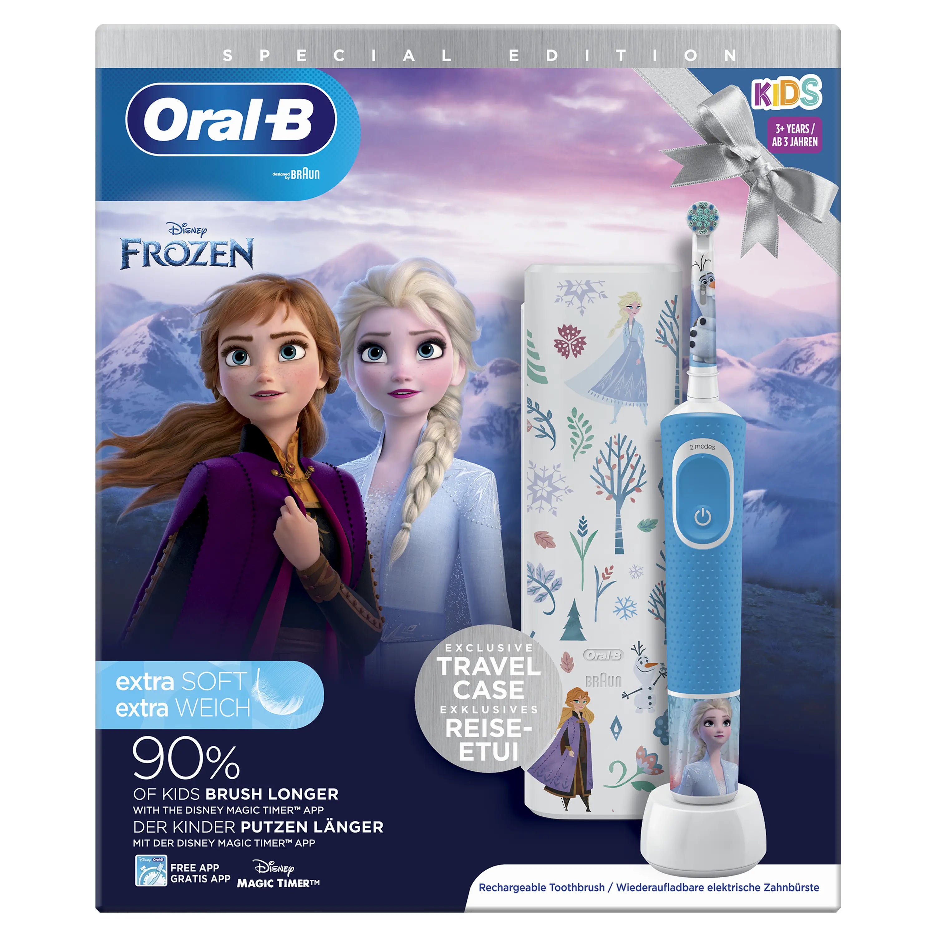 Oral-B Cepillo Eléctrico Frozen + Estuche