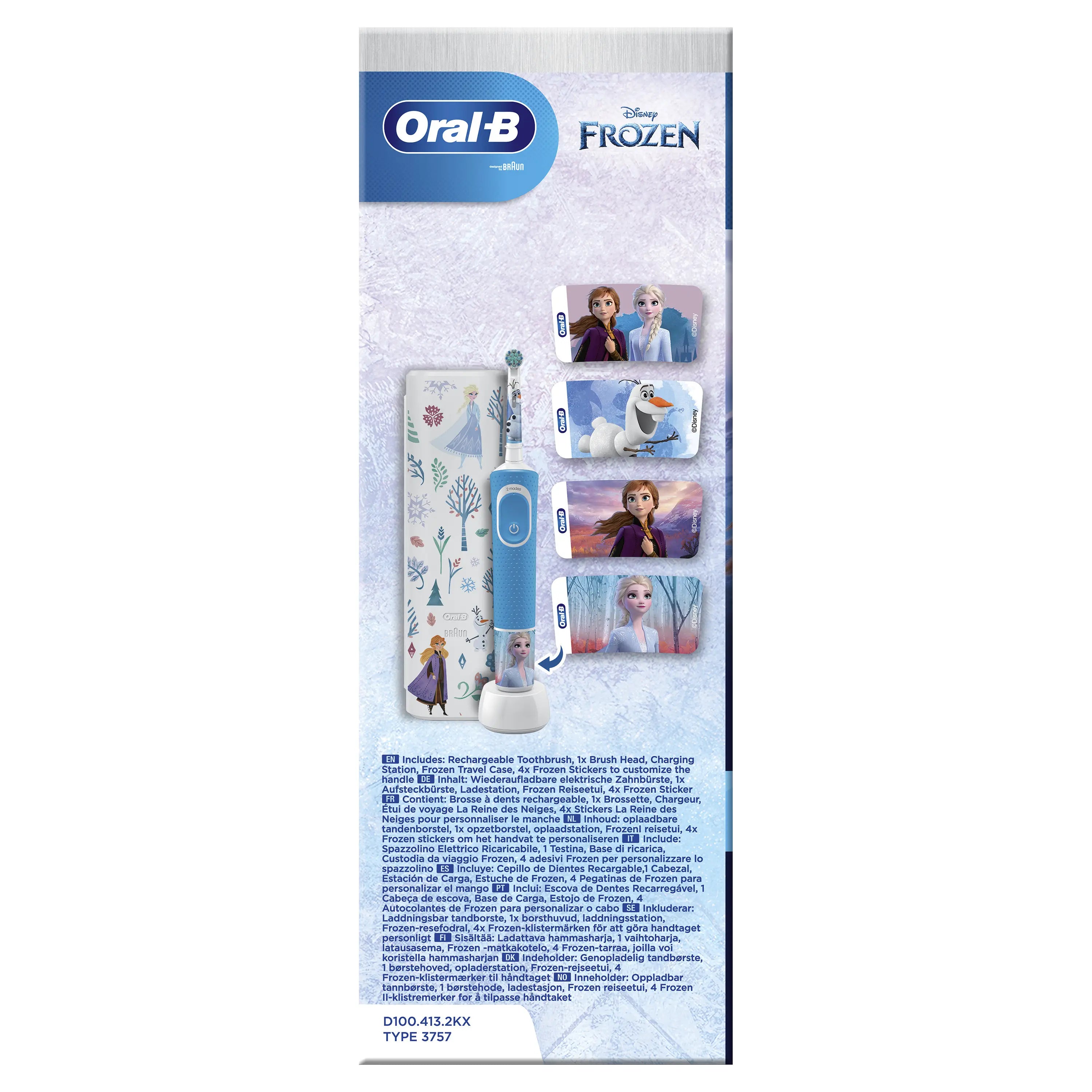 Oral-B Cepillo Eléctrico Frozen + Estuche