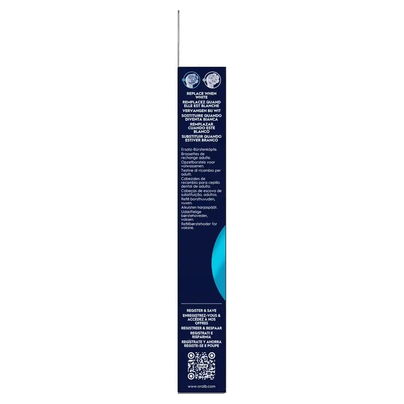 Oral-B iO Ultimate Clean Replacement Brush Heads, 4-Pack