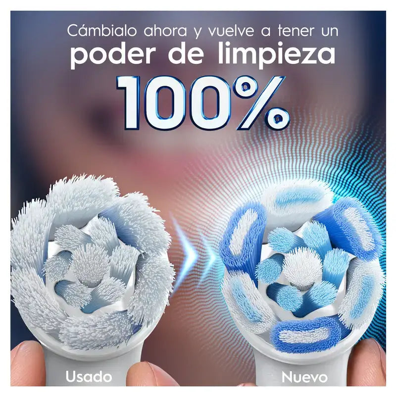 Oral-B iO Ultimate Clean Replacement Brush Heads, 4-Pack