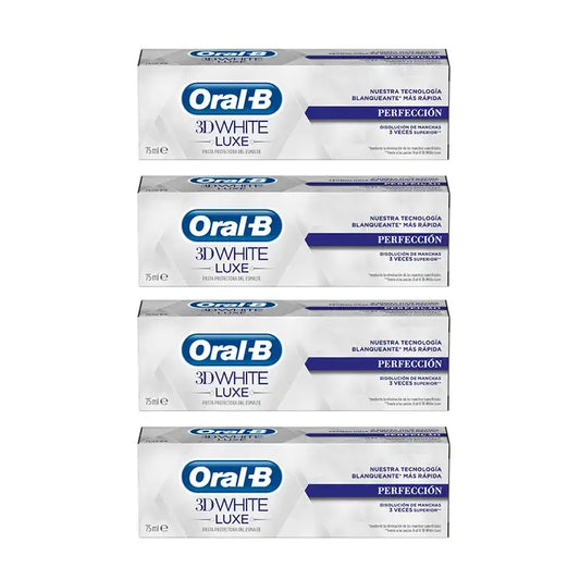 Oral-B Toothpaste 3D Luxe Perfection, 75 ml x 4 units