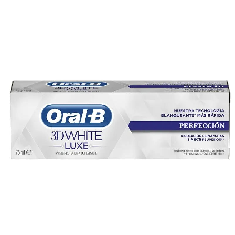 Oral-B Toothpaste 3D Luxe Perfection, 75 ml x 4 units