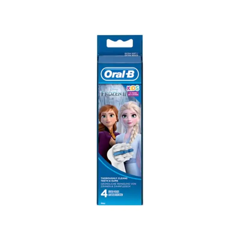 Oral B Stages Frozen Recambio Cepillo Eléctrico +3 Años 4 unidades