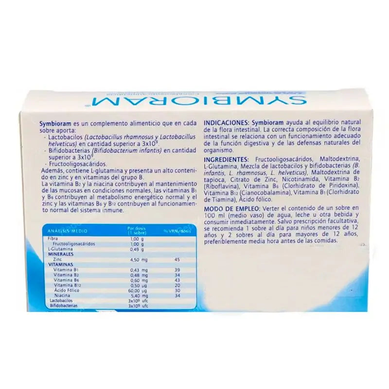 Ordesa Plus Symbioram Sticks 2,5Gr, 12 units