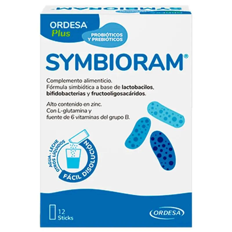 Ordesa Plus Symbioram Sticks 2,5Gr, 12 units