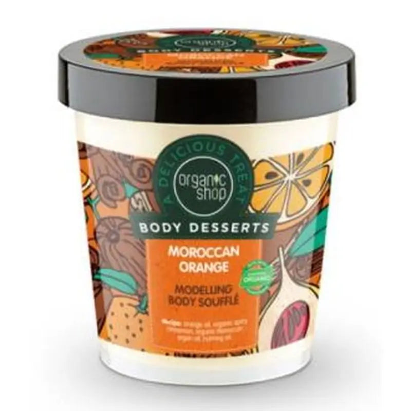 Organic Shop Souffle Remodelador Naranja De Marruecos 450Ml. 