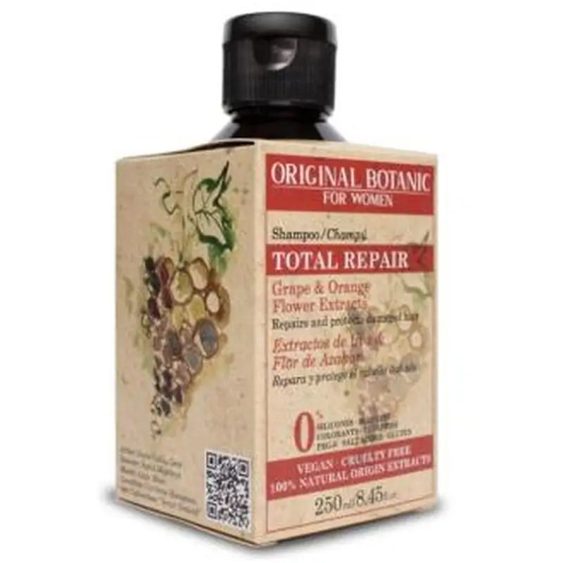 Original Botanic Champu Total Repair Women Cabello Dañado 250Ml.