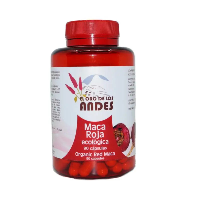 Oro Andes Maca Roja 700 Mg , 90 cápsulas