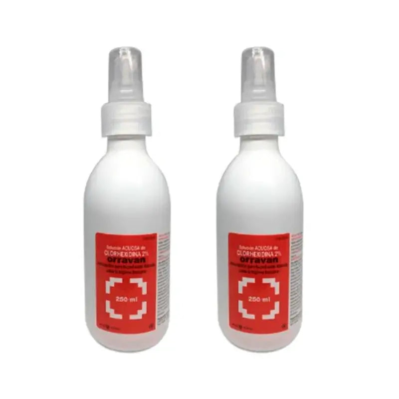 Orravan Duplo Chlorhexidine 2% Aqueous Solution 2 x 250 ml