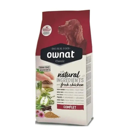 Ownat Classic Canine Adult Complet 20 kg, Dog Food