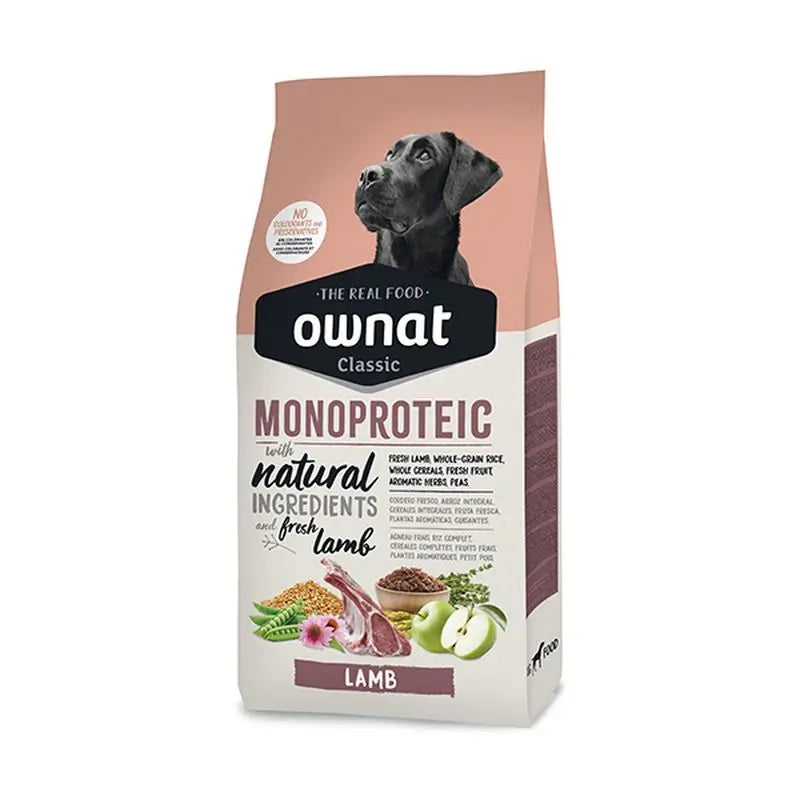 Ownat Classic Perro Monoproteic Cordero 12Kg