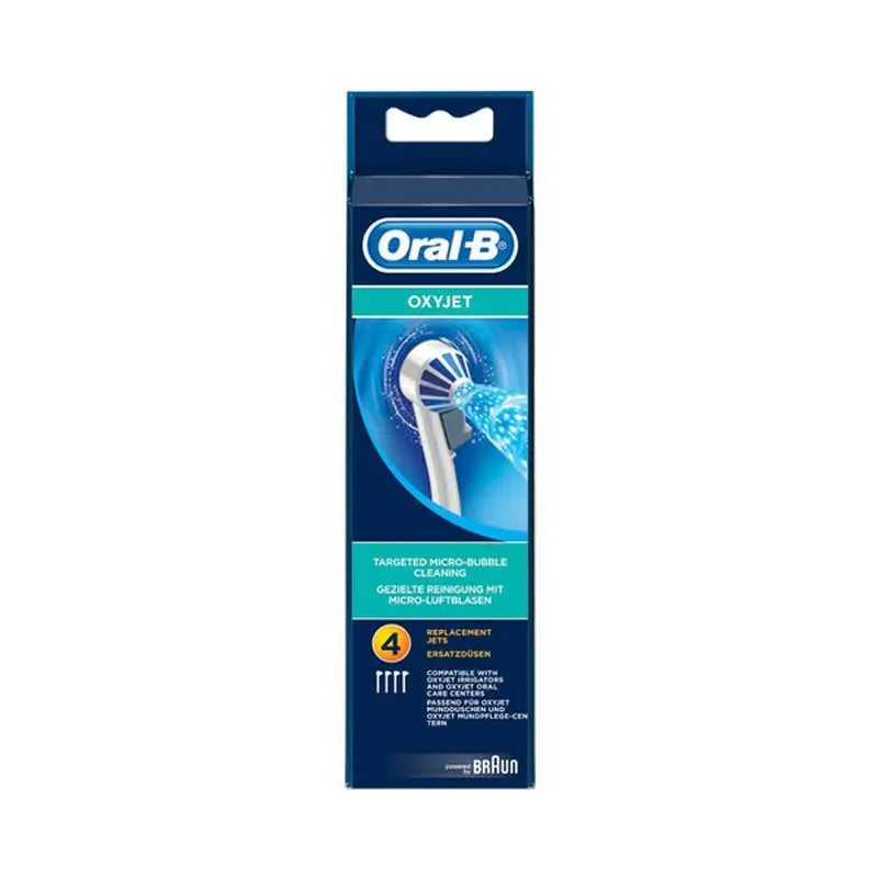 Oral B Oxyjet Care Center Recambio Bucal Eléctrico 4 unidades