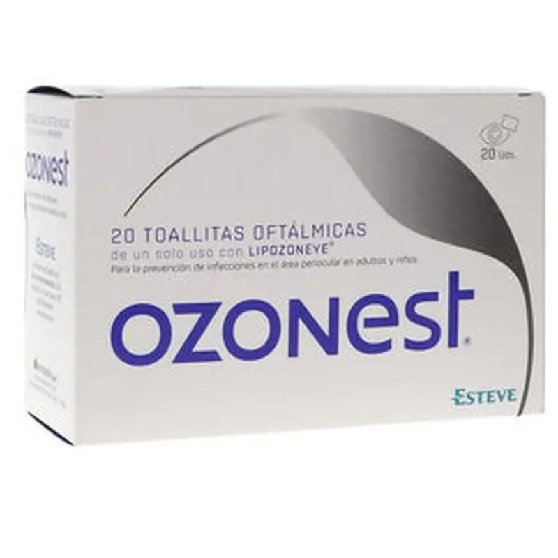 Ozonest Ophthalmic Wipes, 20 wipes