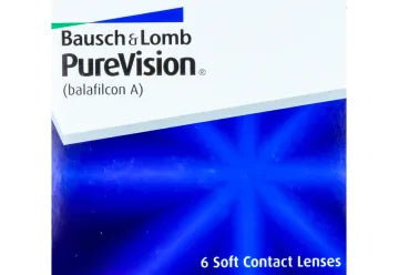 Purevision Spherical Monthly Lenses , 6 units
