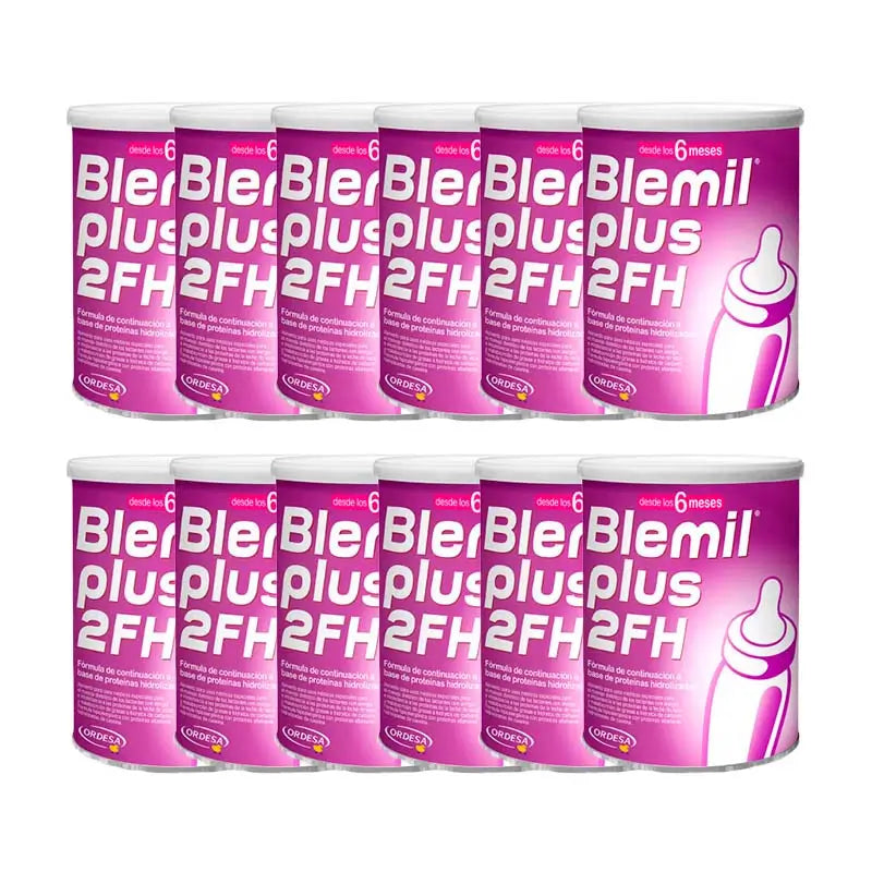 Pack 12 X Blemil Plus 2 Fh Leche de Continuacion 400 gr