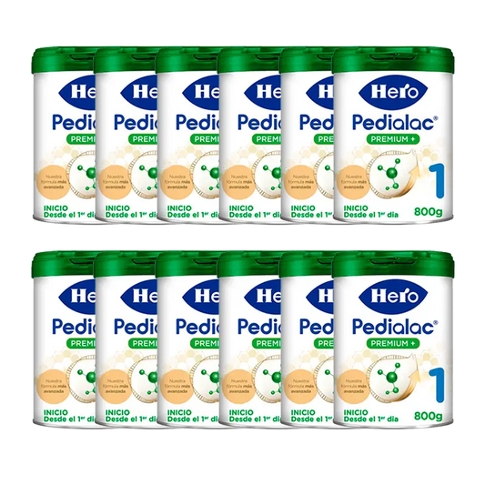 Pack 12 X Hero Baby Starter Milk Pedialac 1 800G