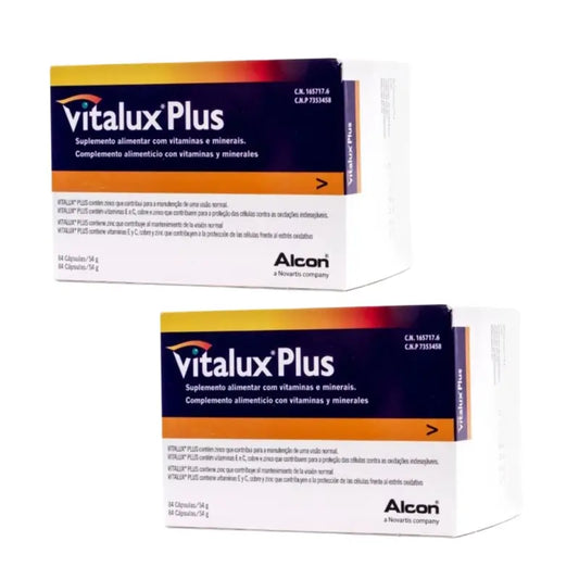 Vitalux Pack 2 units, 84 Capsules