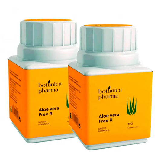 Botánicapharma Pack 2 units of Aloe Vera 120 tablets