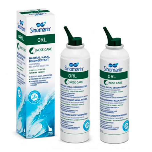 Sinomarin Pack 2 units Orl Nasal Decongestant, 200 Ml