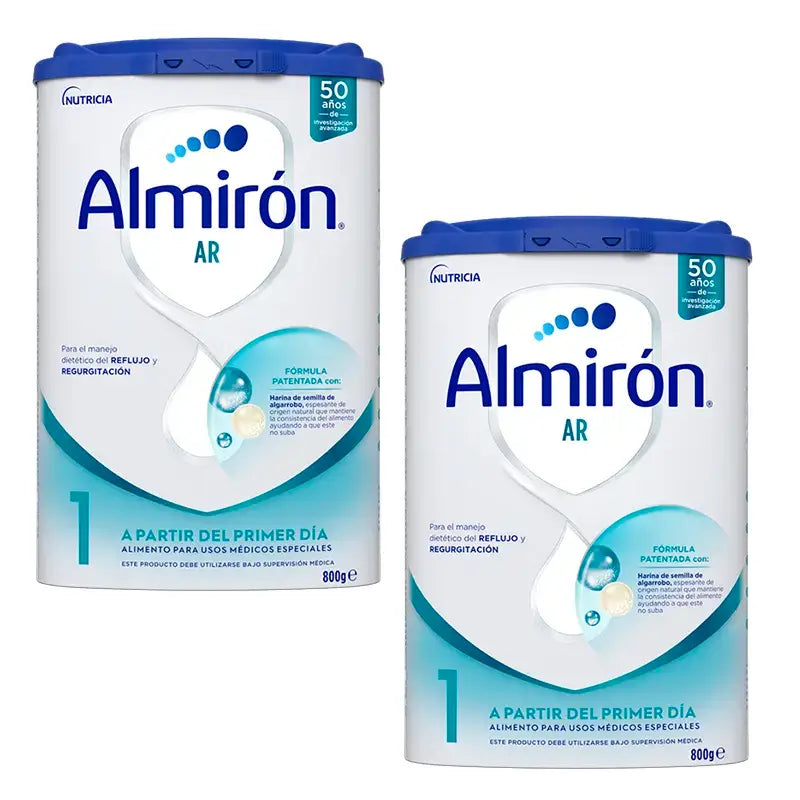 Pack 2 X Almiron AR 1, Anti-Regurgitation Baby Formula, from Day One, 800g