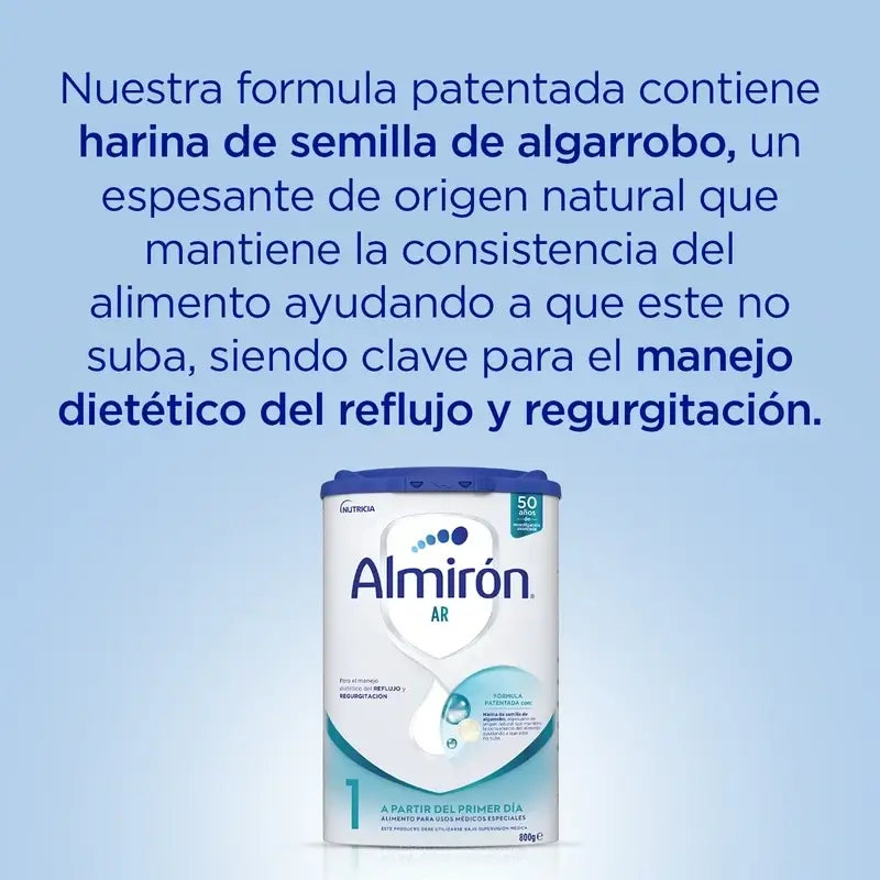 Pack 2 X Almiron AR 1, Anti-Regurgitation Baby Formula, from Day One, 800g