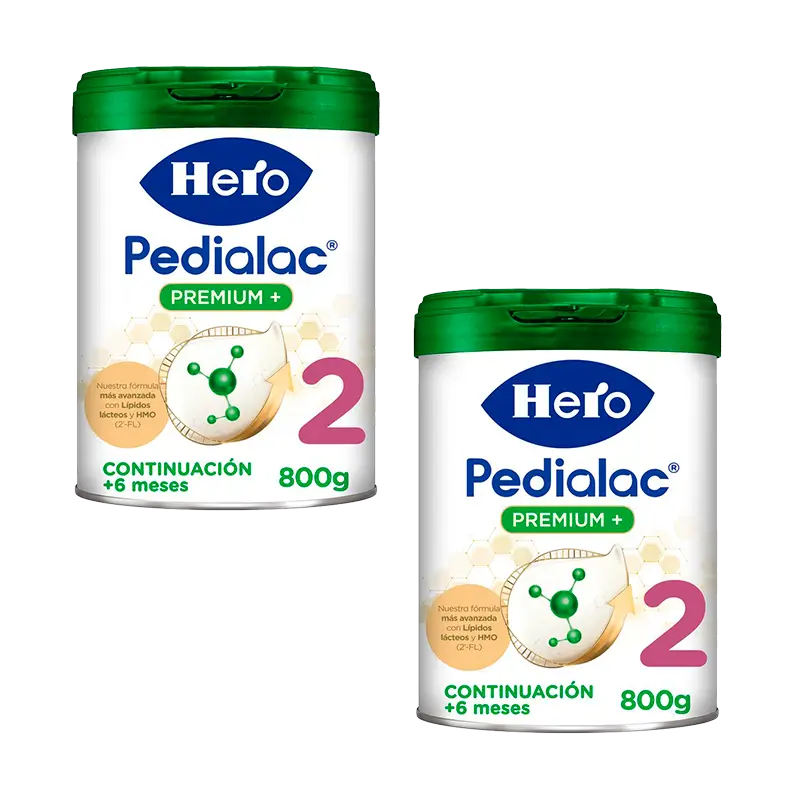 Pack 2 X Hero Baby Pedialac Milk 2 Bottle, 800g