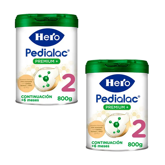 Pack 2 X Hero Baby Pedialac Milk 2 Bottle, 800g