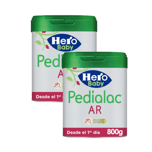 Pack 2 X Hero Baby  Pedialac Leche Ar, 800 Gr