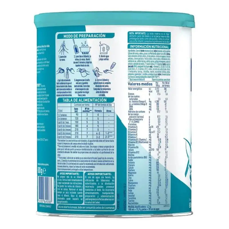 Nestlé Nan Optipro 1 Starter Milk, 2X800 g