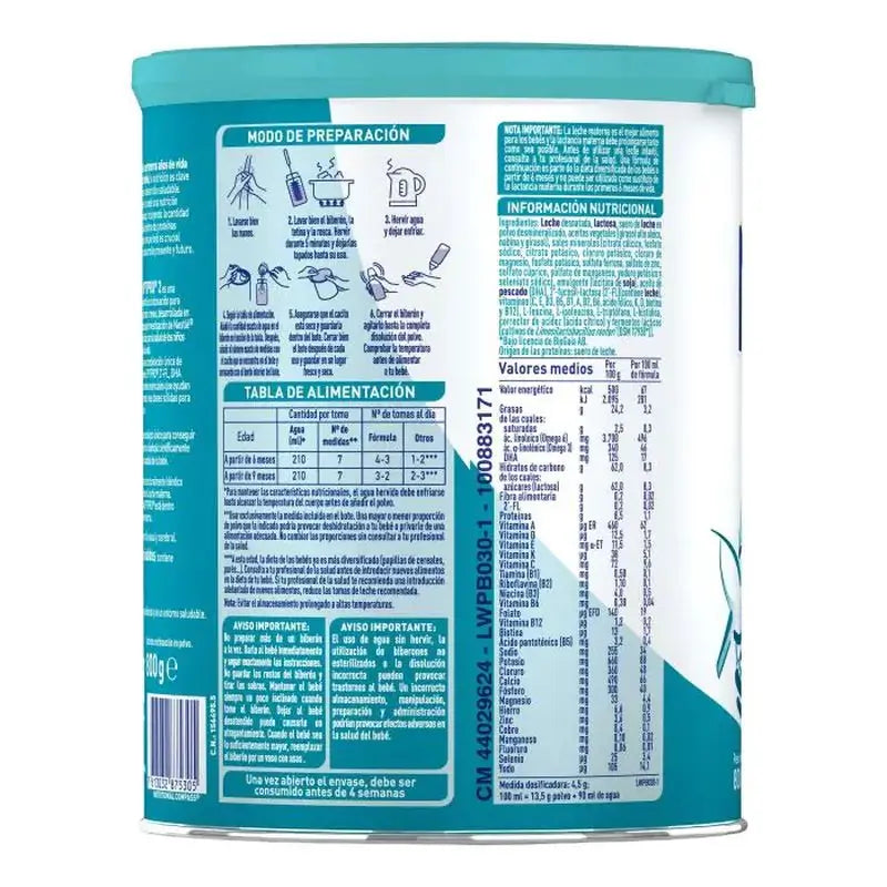 Nestlé Nan Optipro 2 Milk Formula, 2X800g