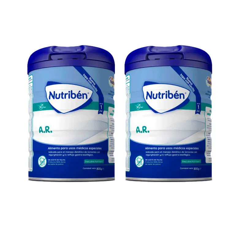 Pack 2 X Nutriben Leche Ar 800 gr